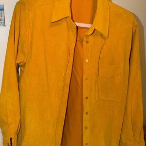 Zara Mustard Yellow Shirt